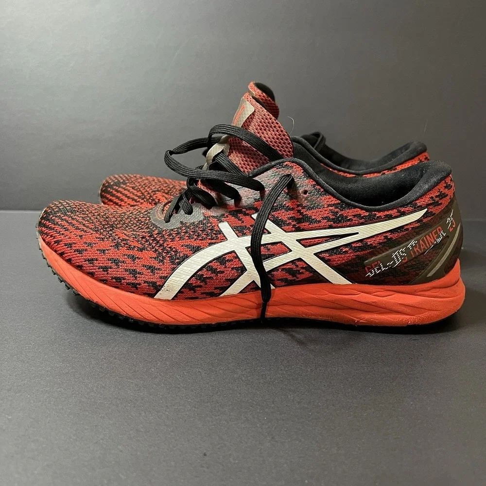 ASICS Gel DS Trainer 25 Fiery Red Mens Size 8 Shoes 1011A675 Flyte Foam